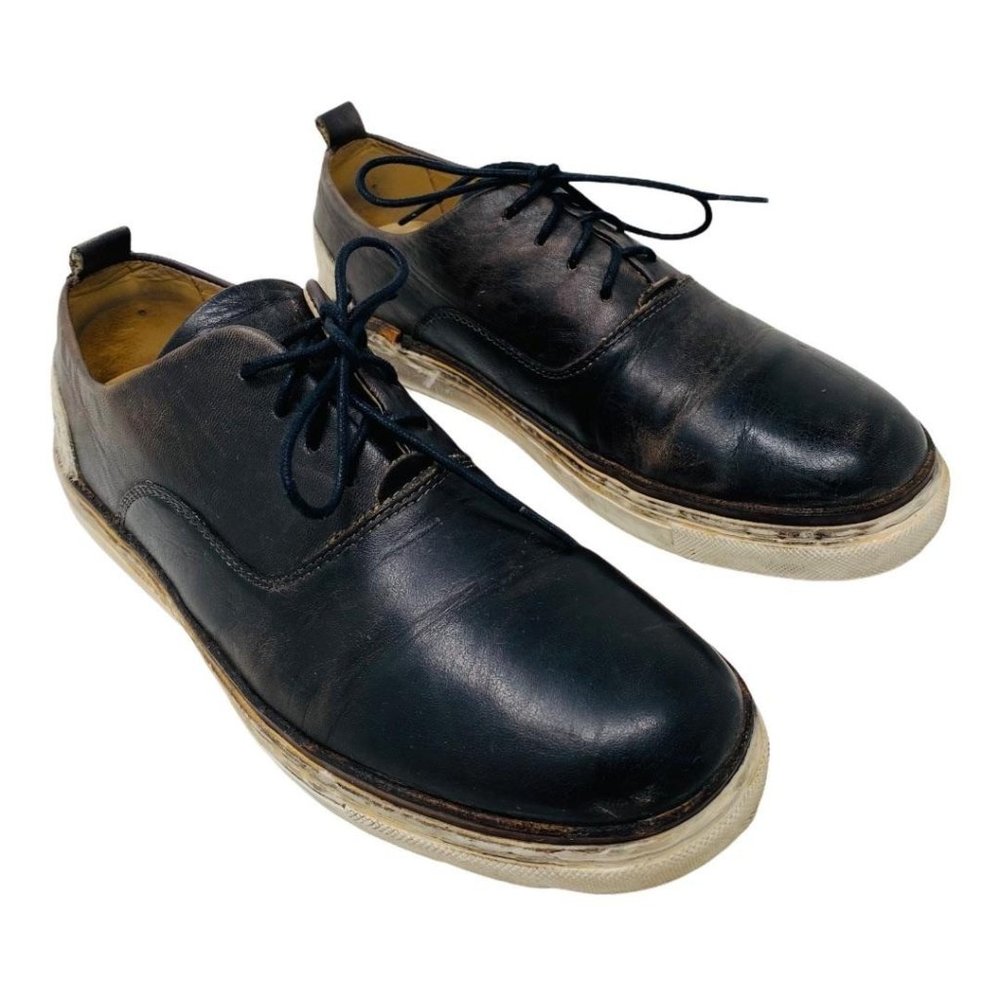 Bed Stu Men Shoes Size 8.5 Holmes Leather Oxfords Casual Low Black Artisan